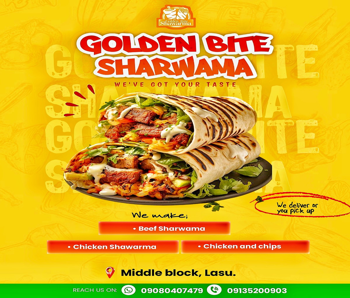Golden bite shawarma