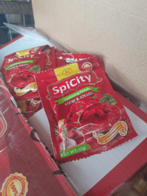 Spicity jollof and stew