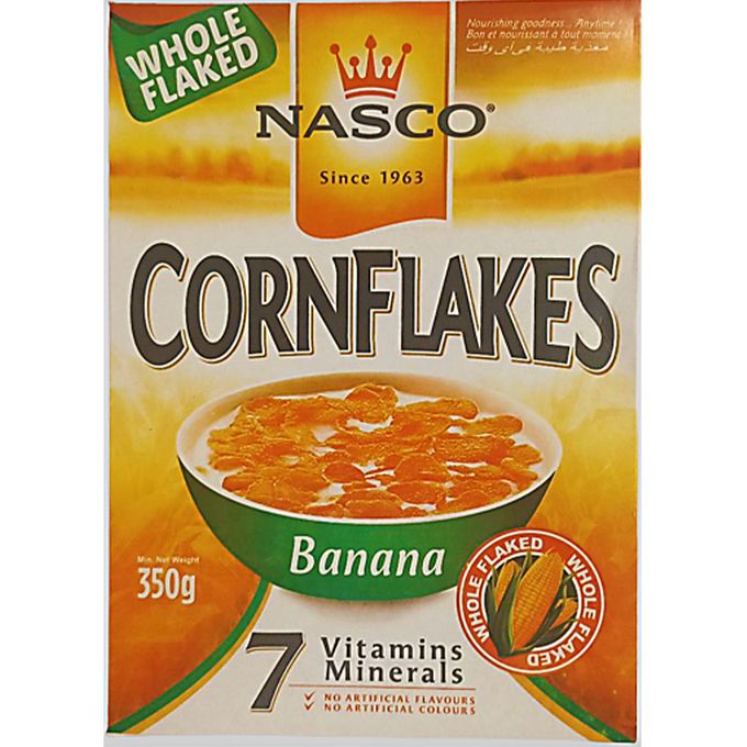 Corn Flakes Nasco Banana Flavored