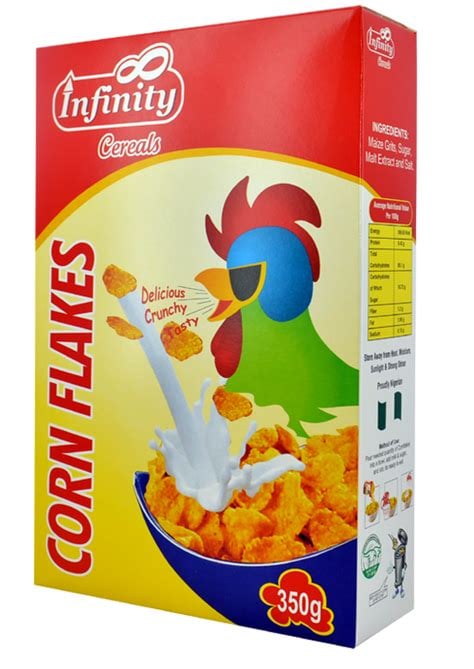 INFINITY CORN FLAKES 350G
