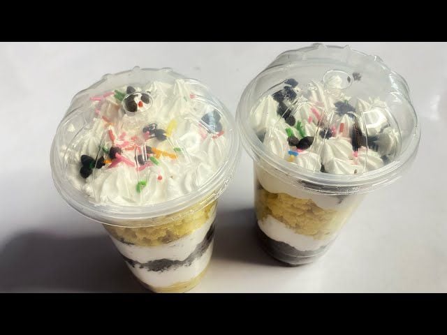 Cake parfait 