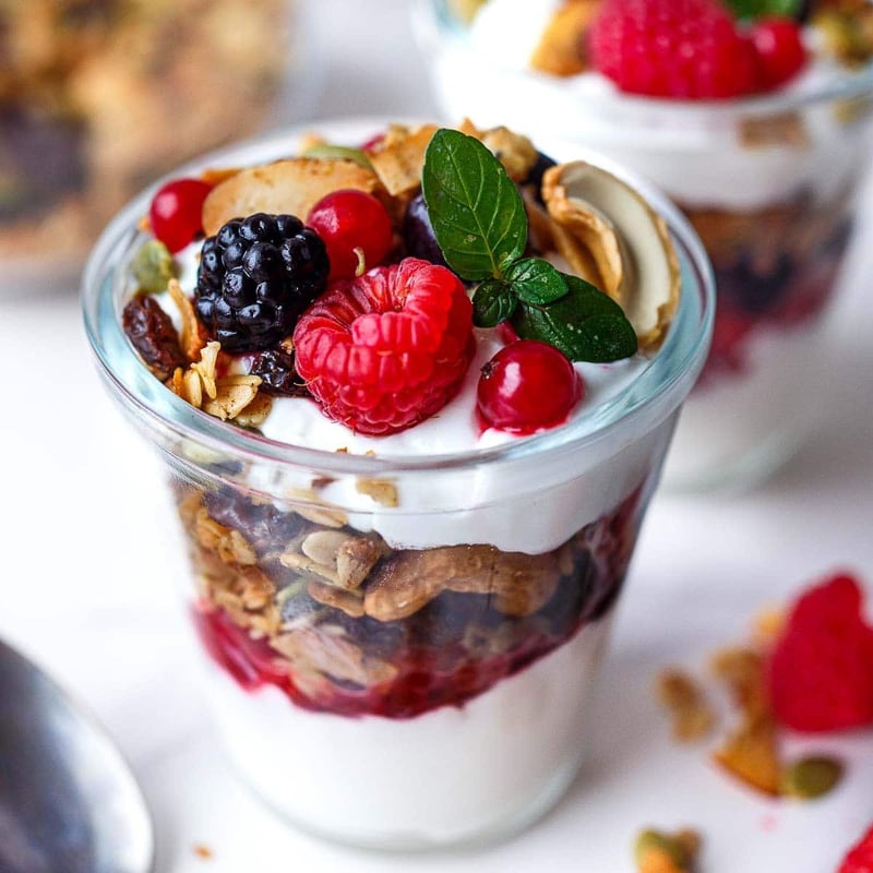 Fruit parfait 