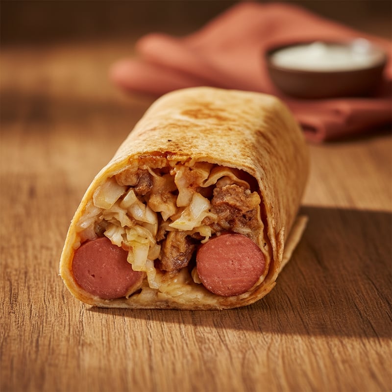 Double Sausage Shawarma
