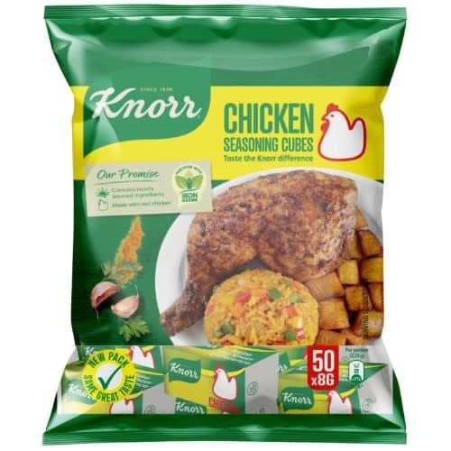 Knor chicken cubes 8g x 50 pack