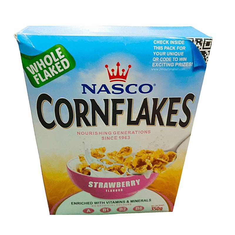 Nasco Strawberry Cornflakes 350g