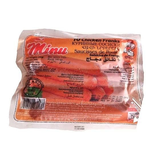 Chicken franks x 10