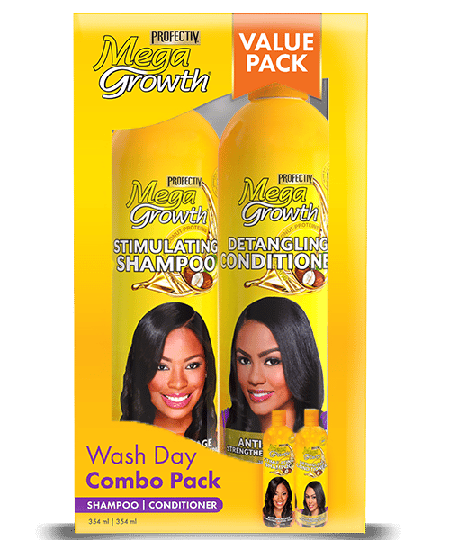 Mega growth wash day combo pack