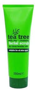 Tea tree facial scrub