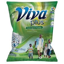 Viva Plus Detergent Powder – 170g x 4