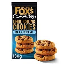 Fox's Chocolatey Milk Chocolate cookies