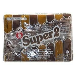 Super 2 chocolate cookies × 24