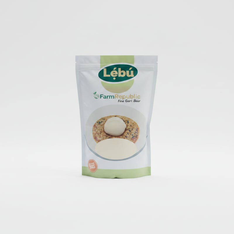 Lebu Farm Republic Garri Flour - 2kg