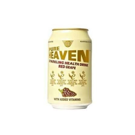 Pure Heaven Sparkling Health Drink Red Grape