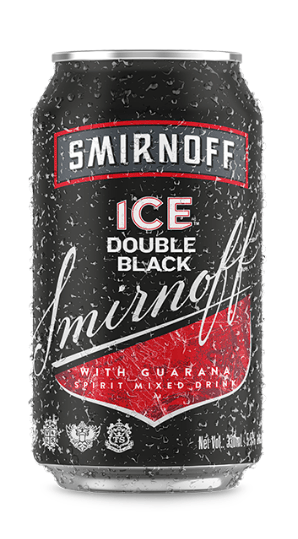 Smirnoff ice double black