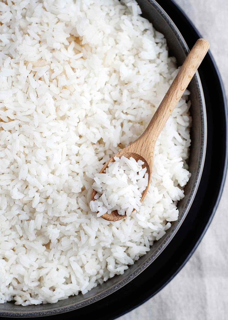 White rice
