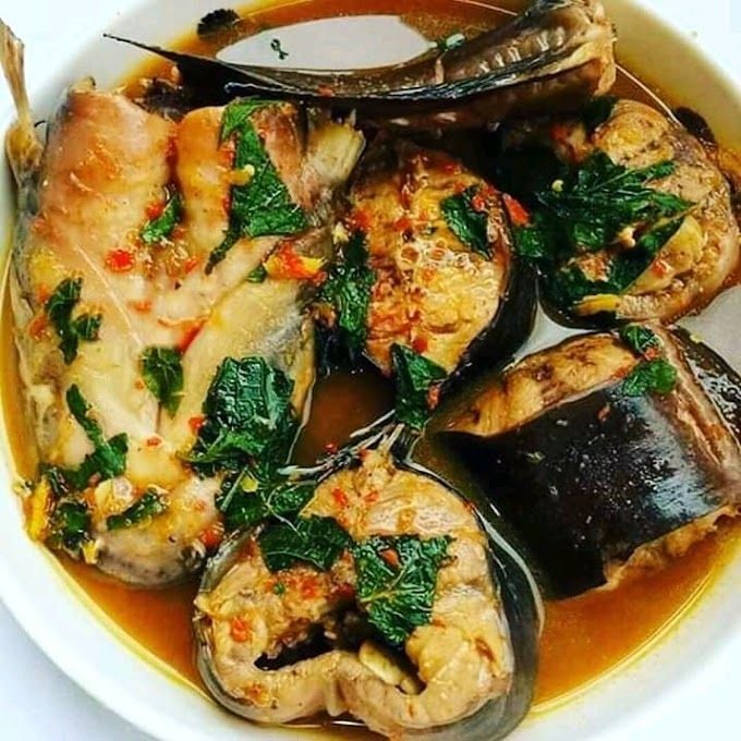 Big cat fish pepper soup