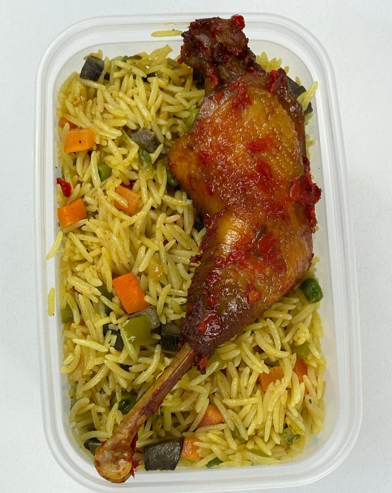 Fried Rice & Chicken lap 