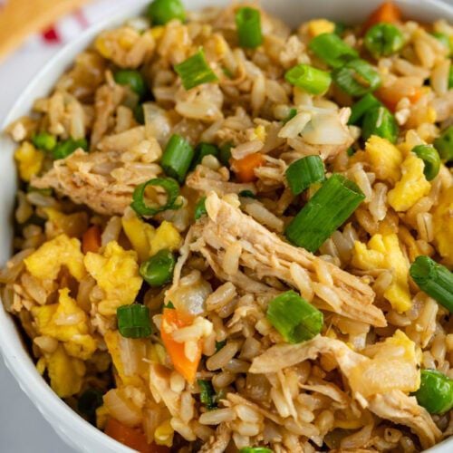 Fried Rice & Shredded Chicken 