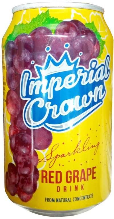 Imperial crown Red grape drink