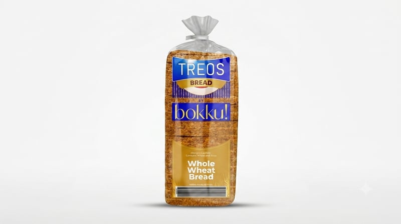 Treos Whole wheat bread - 600g