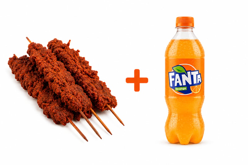 Suya and chill fanta