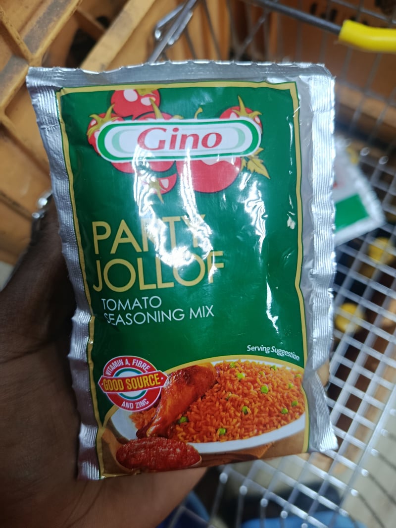 Party jollof tomato mix Gino 