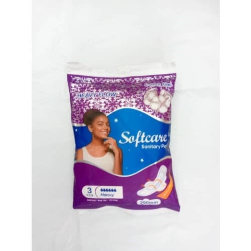 softcare sanitary pad sachet 3pcs