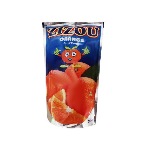 Orange fruit drink zizou 200ml