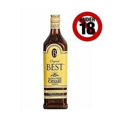 Fruit cream liqueur Best marula  75cl